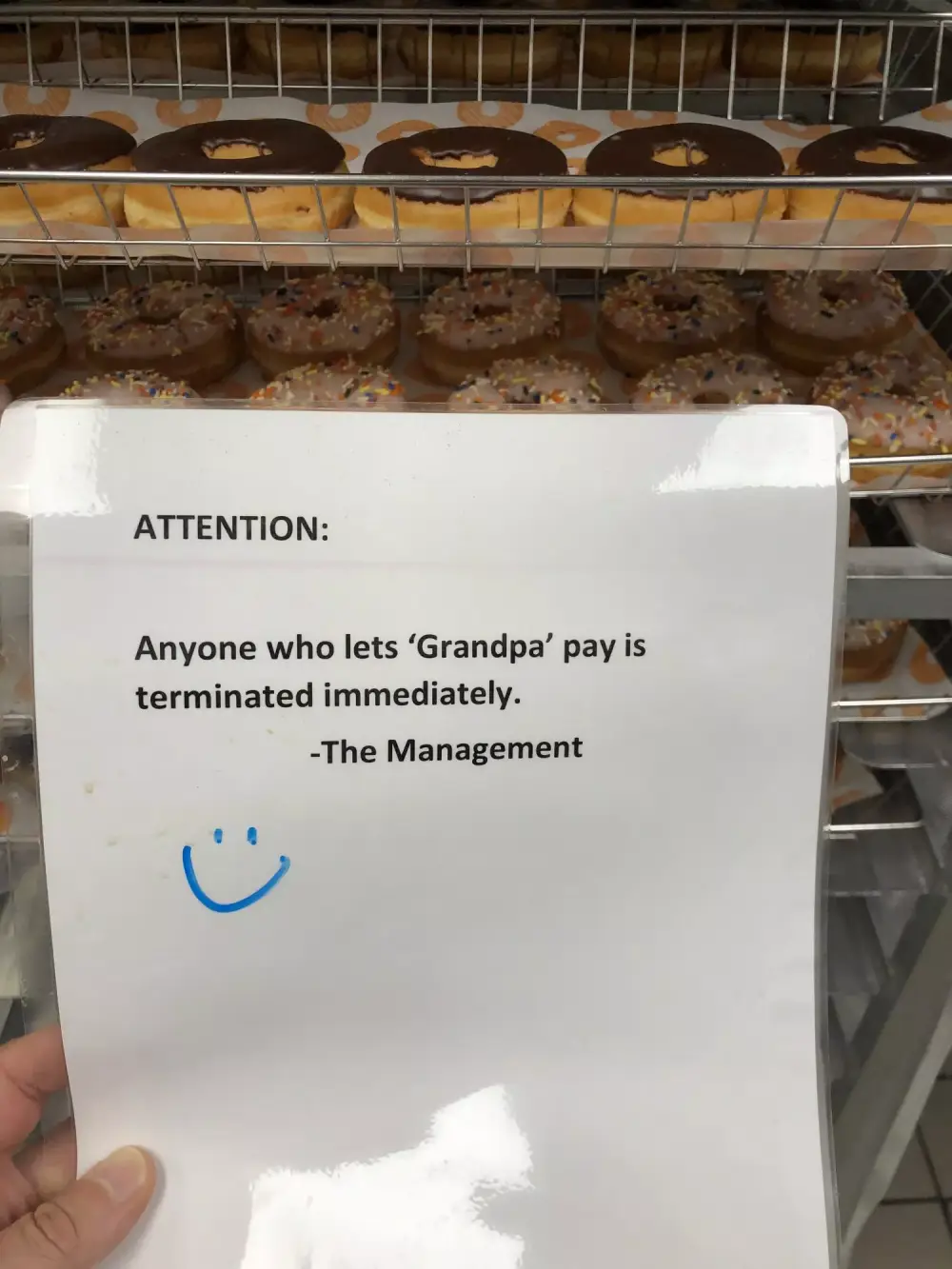 grandpa coffee kindness