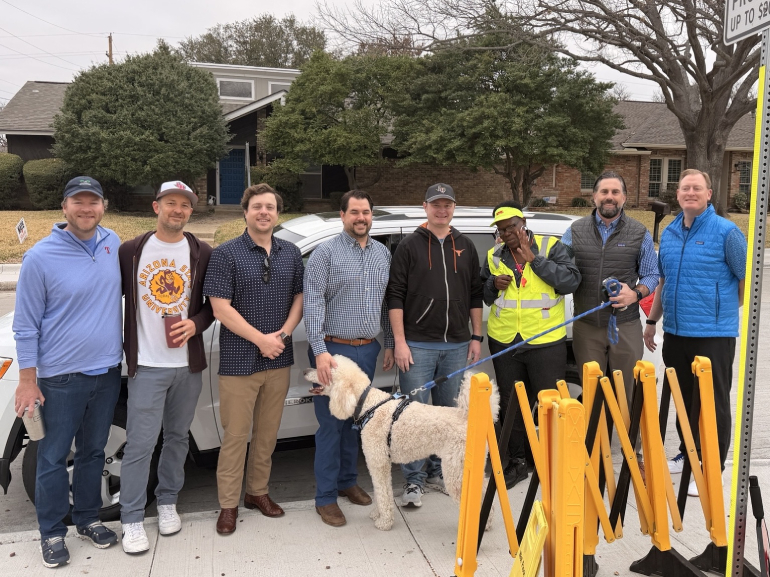 dads club buys car for crossing guard