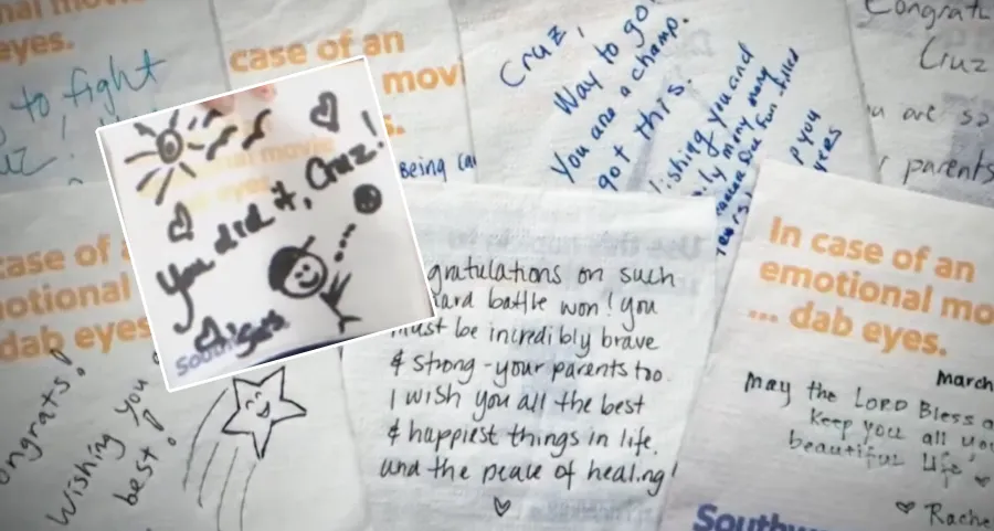 Southwest flight cancer free