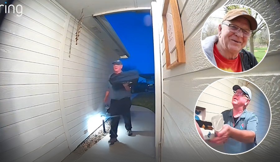 Dan pizza delivery kindness