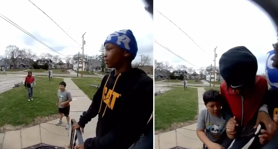 kids ring pastor doorbell for prayer